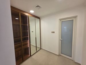 Built-in wardrobe with modern design inside a fully renovated villa in Jumeirah 3 Dubai